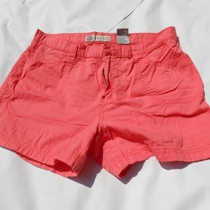 2/$8 Faded Glory Peach Shorts Sz 12
